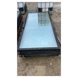 (5) COOLER DOORS WITH HEATER ELEMENTS