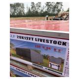 UNUSED 20X11 LIVESTOCK SHED