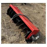 UNUSED MINI SKID STEER TRENCH BACKFILLER