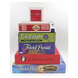 Board Game Lot w/ Trivial Pursuit & Cranium