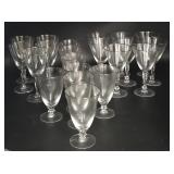 Platinum Rim Goblets & Assorted Stemware