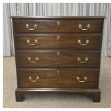Henkel Harris Mahogany Four Drawer Chest