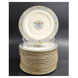 Lenox Autumn Salad Plates, Set of Eighteen