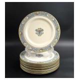 Lenox Autumn Dinner Plates, Set of Eleven