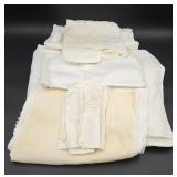 Vintage Linens w/ Lace Detailing