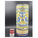 Italian Majolica Umbrella Stand