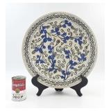 15" Chinese Blue and White Porcelain Charger