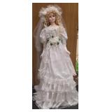 Ashley Belle Porcelain Bride Doll