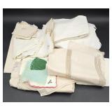 Linens w/ Embroidered & Lace Details