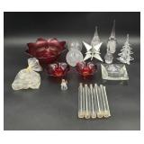 Glass Ornaments & Decorative Items Lot