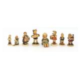 Eight Various Hummel Figurines