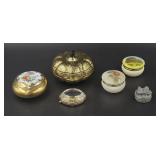 Decorative Trinket Boxes Incl. Hand Painted