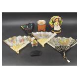 Decorative Fans & Figurines
