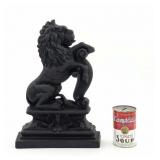 Cast Iron Rampart Lion Doorstop