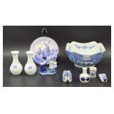 Collection of Blue & White Porcelains