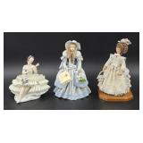 Porcelain & Clay Figurines of Women