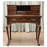 Cherry Queen Anne Writing Desk