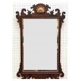 Henkel Harris Chippendale Shell Crest Mirror