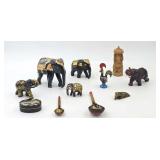 Painted & Carved Decorative Figurines
