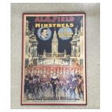 Poster for A.G. Field Minstrels Show