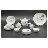 Japanese Blue & White Child