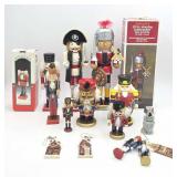 Nutcrackers w/ Christmas Ornaments