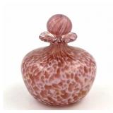 English Art Glass Perfume Bottle