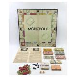 1935 Monopoly Board Game w/ Accessories