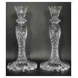 Pair Waterford Crystal 'Sea Jewel' Candlesticks