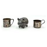 Webster Sterling Child's Cup & Silverplate