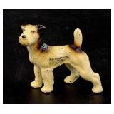 Cast Iron Terrier Figurine w/ Annapolis Marking
