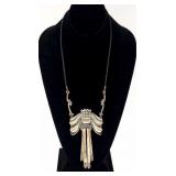 24' Sterling Artist Designed & Executed Necklace