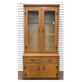Large Maple Gun Cabinet
