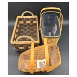 Collection of Longaberger Baskets