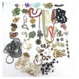 Large Assortment of Mixed Costume Jewelry