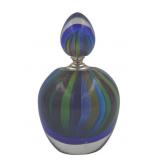 7' Badash Murano Rainbow Perfume Bottle