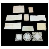 Civil War Era Pillowcases, Sheets, Lace