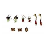 Artist Earrings and Army Staff Badge