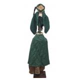 Civil War Green Ensemble with Hat and Belt