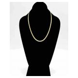 20' Gold Necklace Marked .585 (14K)