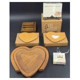 Longaberger Coaster, Frame, Table Easel