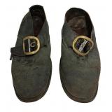 Pair of Pre-Civil War Leather Shoes