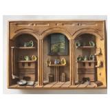 Vintage Folk Art Diorama