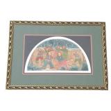 Snowdance Lithograph by Jennifer Geiger