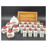 Anchor Hocking & Griffiths' Spice Jars