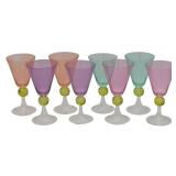 8 Multicolor Southern Living Home Tango Goblets