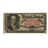 50-Cent U.S. Fractional Currency Note