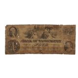 Bank of Washington $4 Note