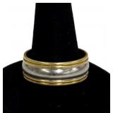 18K Gold and Platinum 'Diana' Band