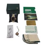 Rolex Submariner Steel & Gold #16613 Black Dial